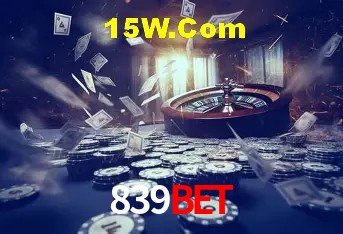 Interface moderna da plataforma 839Bet